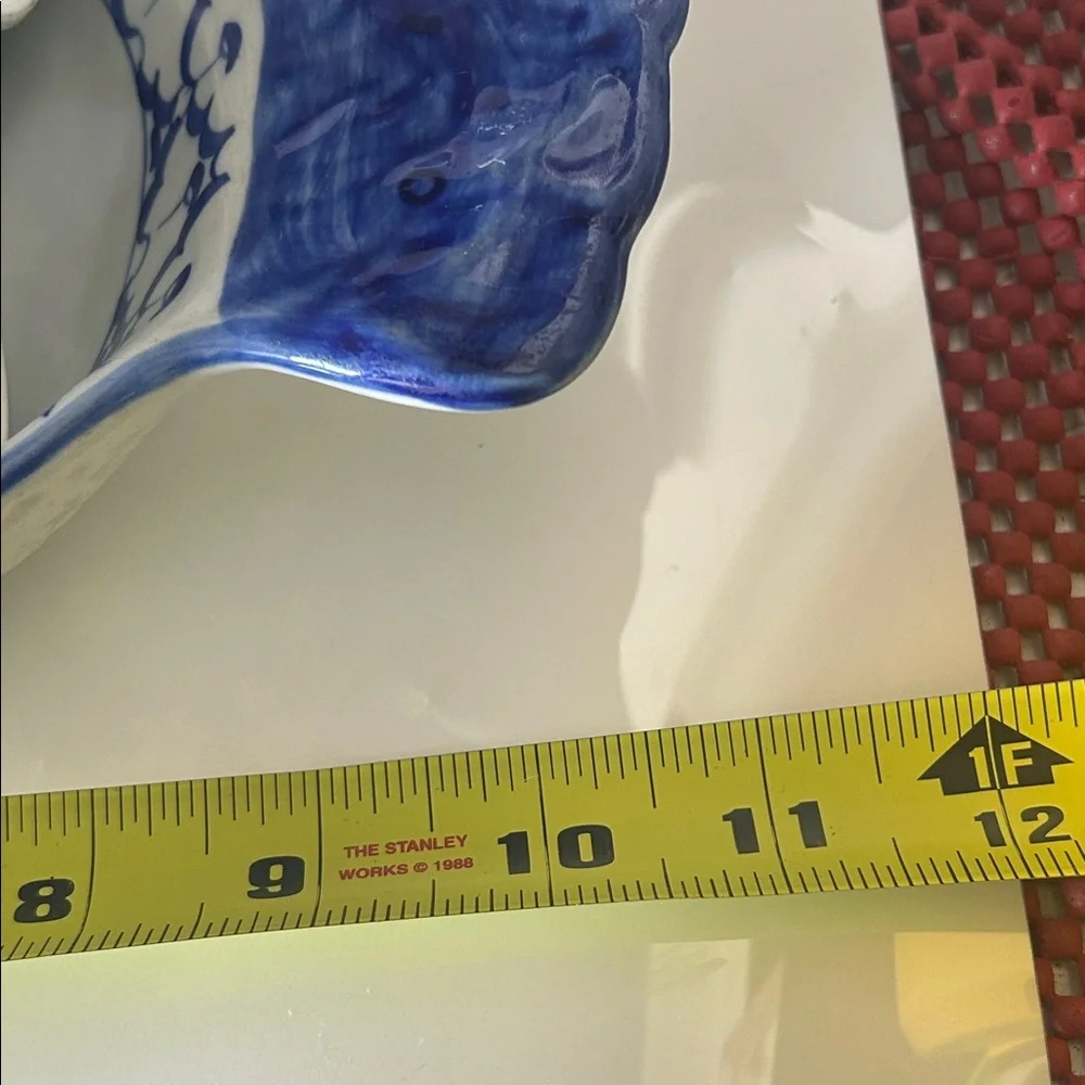 Blue and White Fish-Shaped Serving Set - Picture 7 of 9